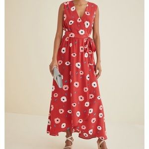 Amour Vert Hanne Salinas Floral Maxi Dress
